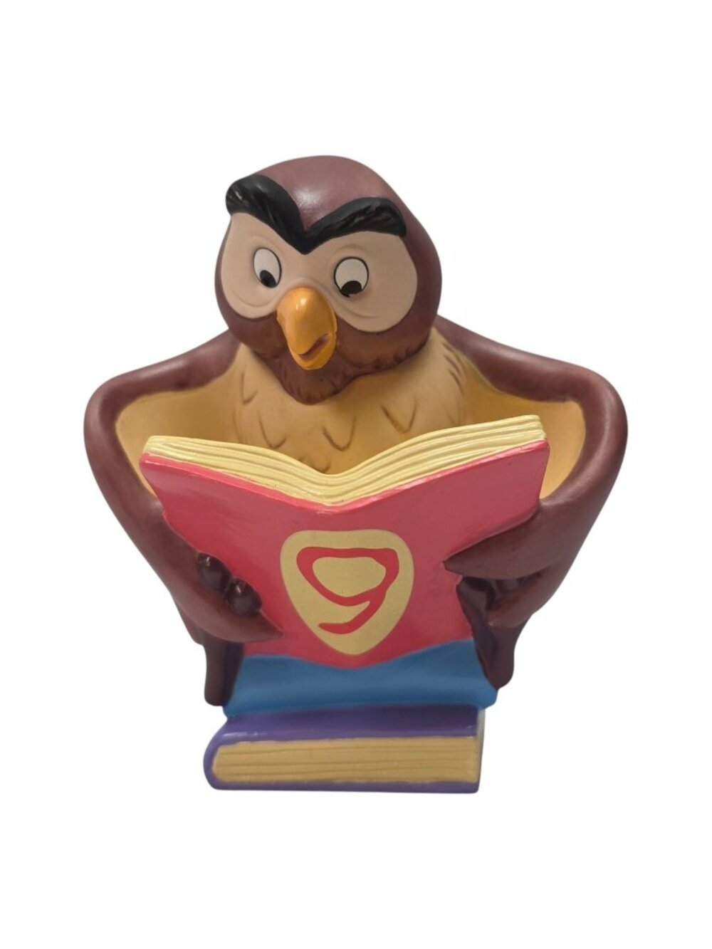 VTG Enesco Owl 9 Disney Pooh & Friends Impressions Figurine IOB 4010020